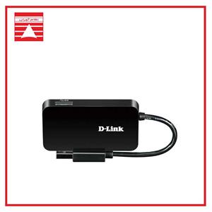 هاب USB3.0 چهار پورت دی-لینک مدل DUB-1341-D-Link DUB-1341 4-Port USB 3.0 Hub