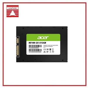 حافظه SSD اینترنال ایسر 2.5 اینچی SATA مدل RE100 ظرفیت 512 گیگابایت