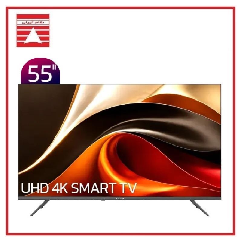 تلویزیون UHD 4K هوشمند ایکس ویژن مدل XYU730 سایز 55 اینچ