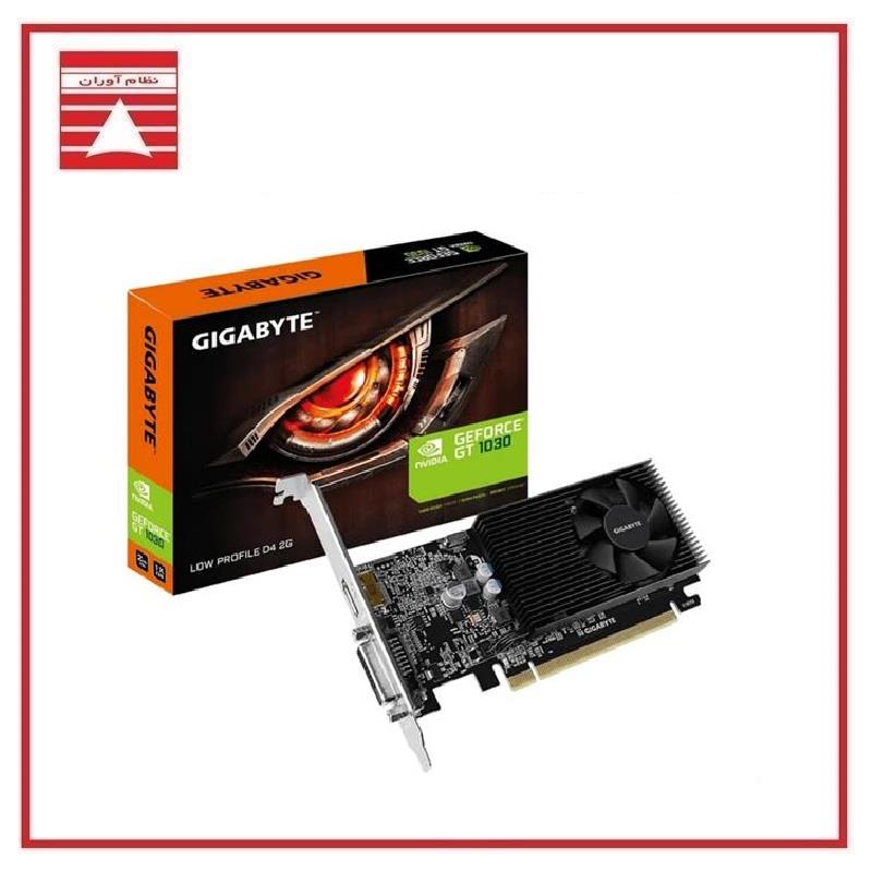 کارت گرافیک گیگابایت مدل GT 1030 Low Profile D4 2G GV-N1030D4-2GL