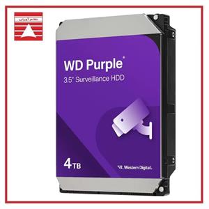 هارد اینترنال 4 ترابایت WD مدل Purple Surveillance WD44PURZ